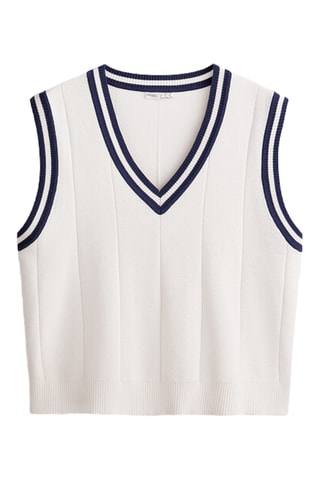 Gilet sans manches - Blanc