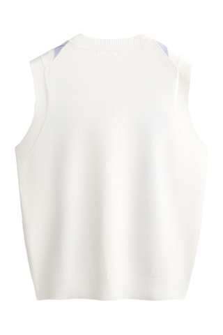 Gilet sans manches - Blanc