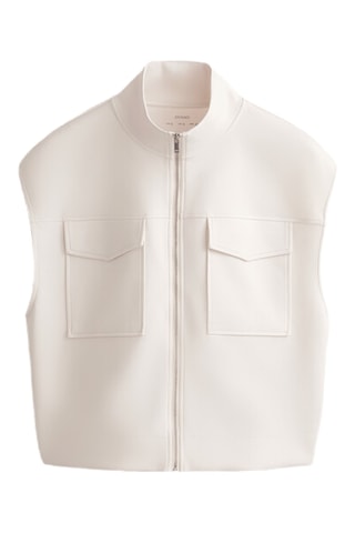 Gilet sans manches - Beige