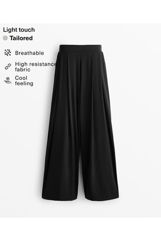 Pantalon palazzo - Noir