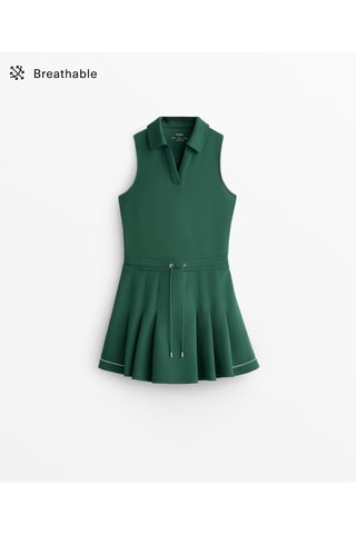 Robe patineuse - Vert