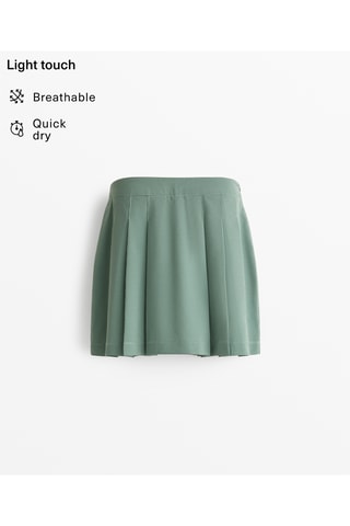 Jupe plissée - Vert