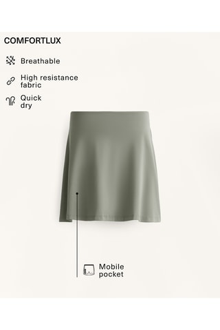 Jupe patineuse - Kaki