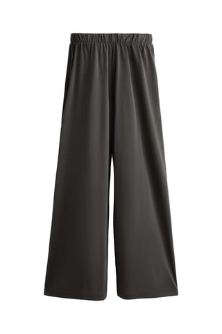 Pantalon palazzo - Gris foncé