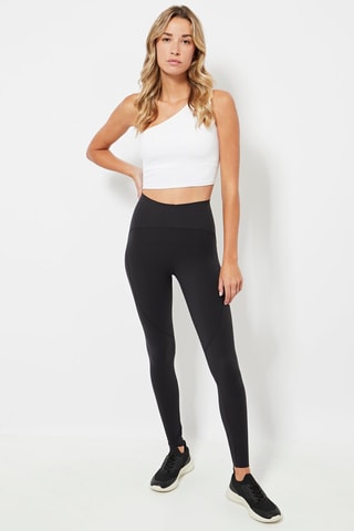 Crop top asymétrique - Blanc