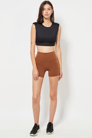 Panty taille haute - Camel