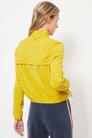 Giacca in pile - Senape