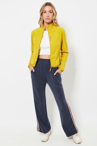 Giacca in pile - Senape