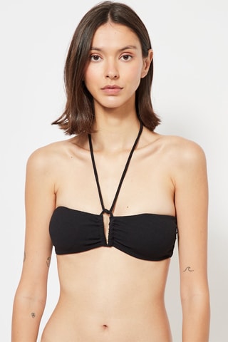 Haut de maillot coques - Noir