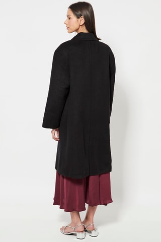 Manteau en laine - Noir