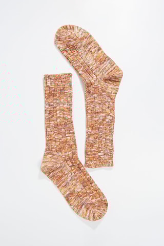 3 paires de chaussettes - Orange chiné