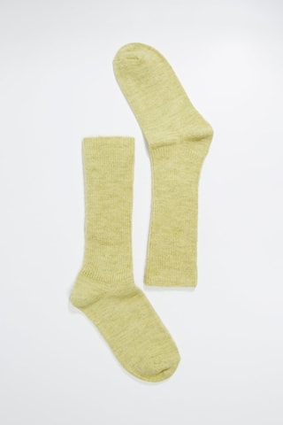3 paires de chaussettes - Vert clair chiné