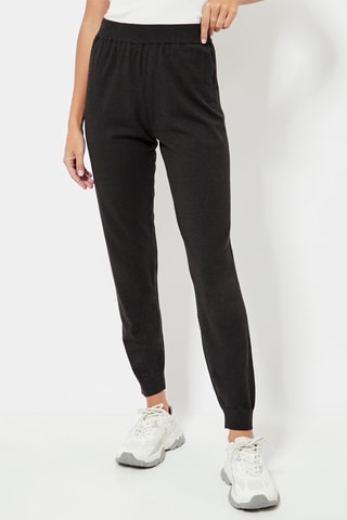 Jogging taille haute - Noir