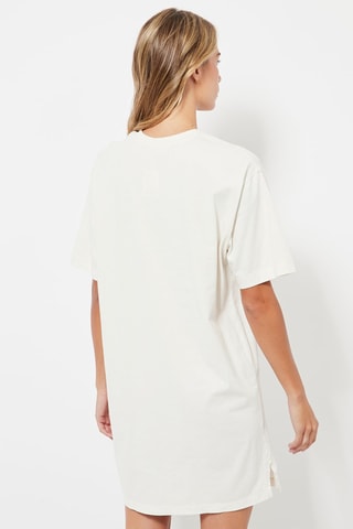 Robe t-shirt - Blanc