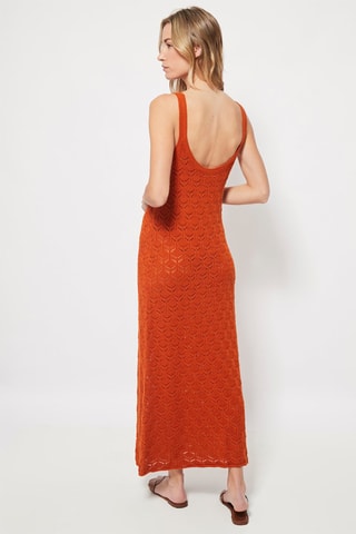Robe longue Orange