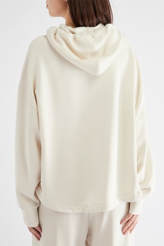 Sweat à capuche - Beige