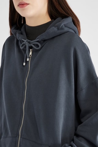 Sweat à capuche - Bleu marine