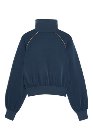 Veste en velours - Bleu marine