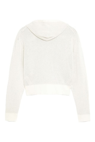 Sweat à capuche - Blanc