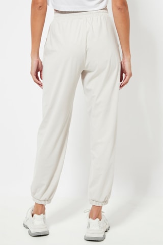 Pantalon taille haute - Ecru