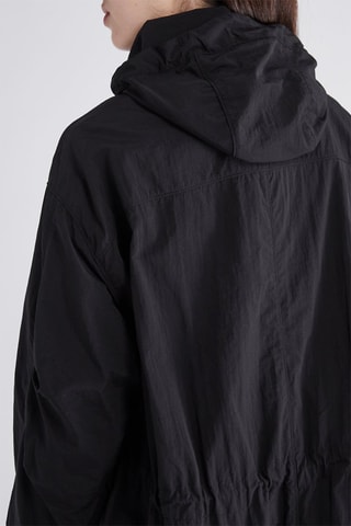 Parka à capuche - Noir