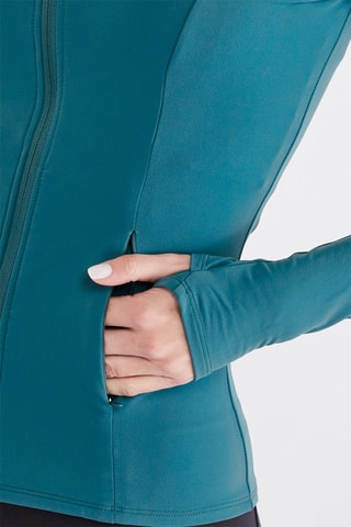 Veste de running - Bleu canard