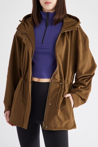 Imperméable à capuche - Marron