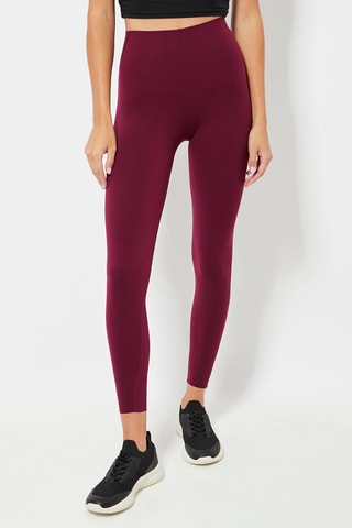 Legging 7/8 taille haute - Bordeaux