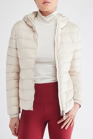 Doudoune à capuche - Beige