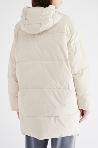 Doudoune à capuche - Beige