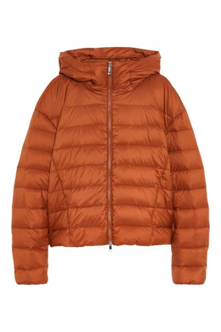 Doudoune à capuche - Camel