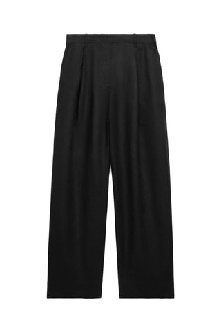 Pantalon en lin - Noir