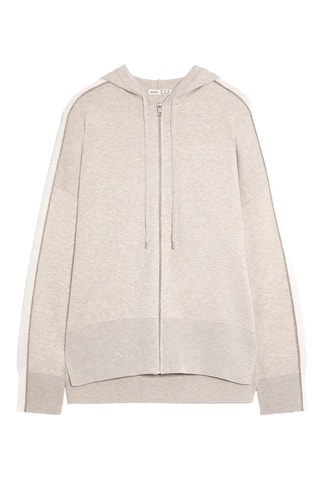 Sweat à capuche - Gris chiné