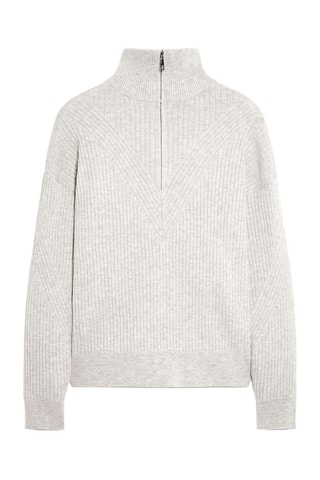 Pull - Gris clair chiné