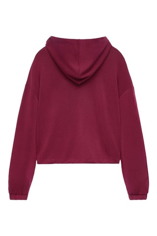 Sweat à capuche - Bordeaux