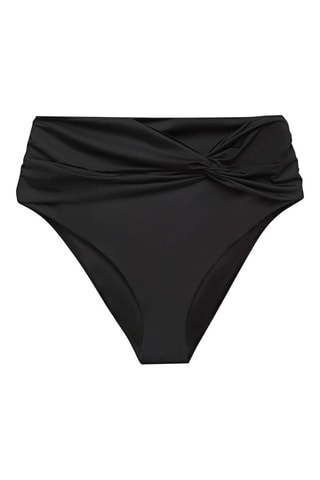 Bas de maillot taille haute - Noir
