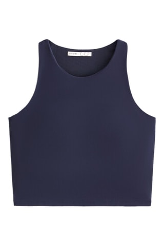 Crop top - Bleu marine