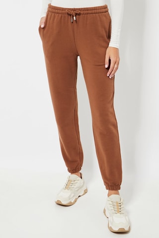 Jogger regular - Marron