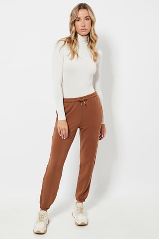 Jogger regular - Marron