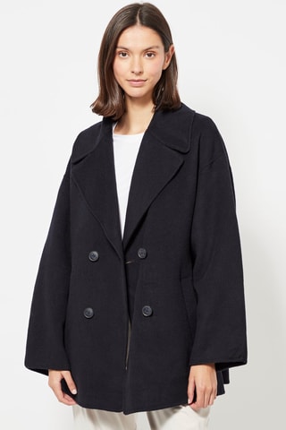 Veste en laine - Bleu nuit