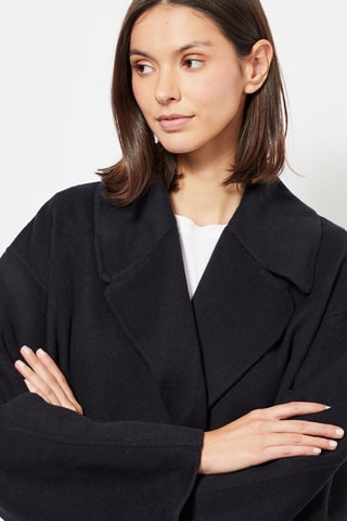 Veste en laine - Bleu nuit