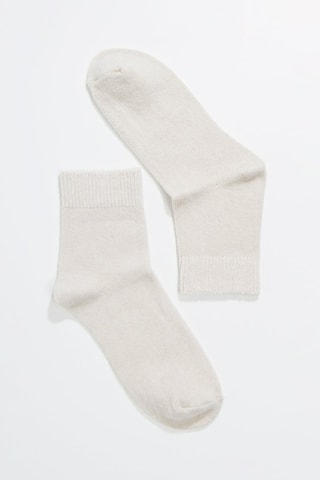 3 paires de chaussettes - Ecru