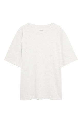 T-shirt - Gris clair chiné