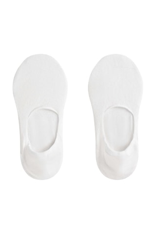 2 paires de socquettes - Ecru