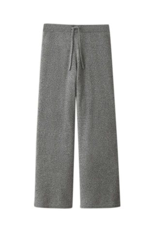 Pantalon droit en cachemire - Gris