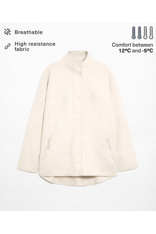 Veste oversize - Ecru