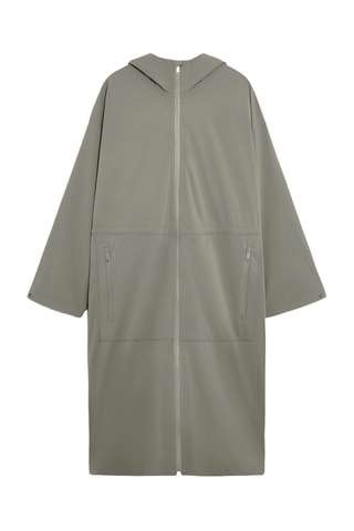 Imperméable à capuche - Kaki