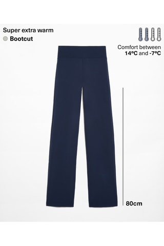 Pantalon bootcut - Bleu marine