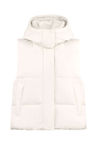 Doudoune sans manches - Blanc