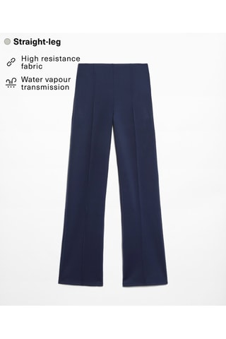 Pantalon droit - Bleu marine
